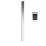 Amba i20SQ.B Modello I Square 20" Hardwired Single Bar in Brushed