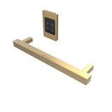 Amba i20SQ.SB Modello I Square 20" Hardwired Single Bar in Satin Brass