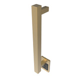 Amba i20SQ.SB Modello I Square 20" Hardwired Single Bar in Satin Brass