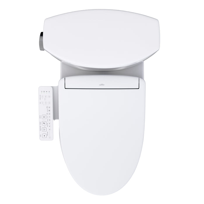 TOTO MW4743346CEFG#01 Vespin II Elongated Universal Height Toilet with Washlet+ S2 Bidet Seat