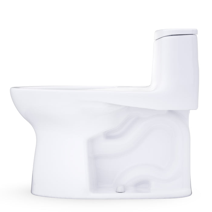 TOTO CST618CEFGT40#01 UltraMax Low Profile One-Piece Elongated 1.28 GPF Universal Height Toilet