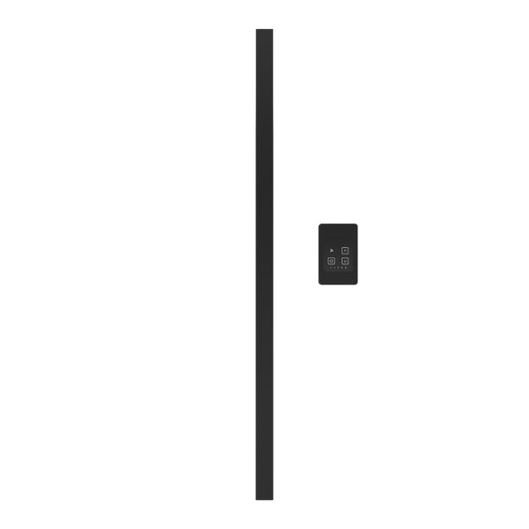 Amba i40SQ.MB Modello I Square 40" Hardwired Single Bar in Matte Black