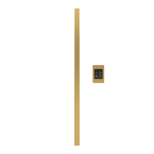 Amba i40SQ.SB Modello I Square 40" Hardwired Single Bar in Satin Brass