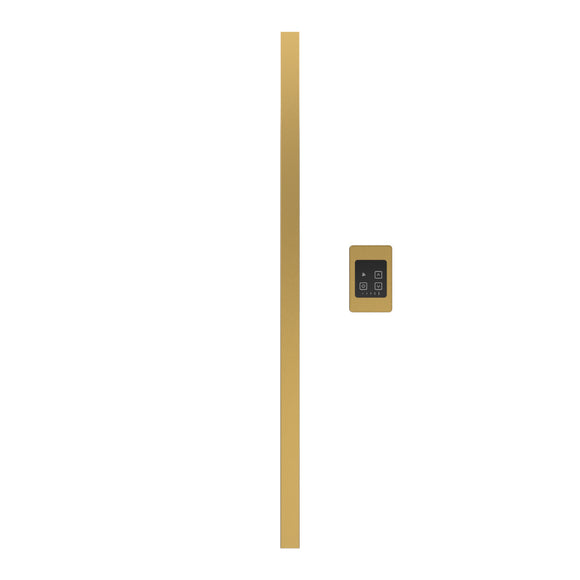 Amba i40SQ.SB Modello I Square 40" Hardwired Single Bar in Satin Brass