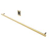 Amba i59RO.SB Modello I Round 59" Hardwired Single Bar in Satin Brass