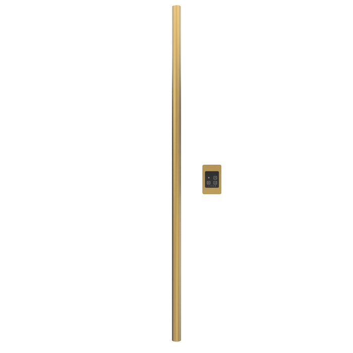 Amba i59RO.SB Modello I Round 59" Hardwired Single Bar in Satin Brass