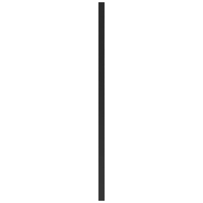 Amba i59SQ.PBB Modello I Square 59" Hardwired Single Bar in PVD Brushed Black