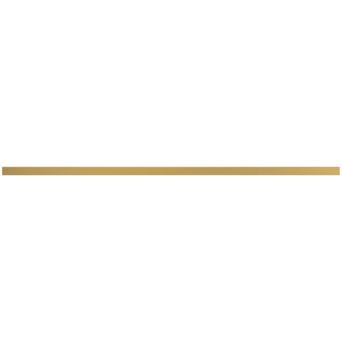Amba i59SQ.SB Modello I Square 59" Hardwired Single Bar in Satin Brass