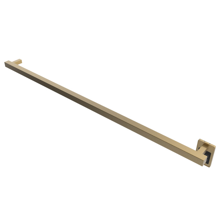 Amba i59SQ.SB Modello I Square 59" Hardwired Single Bar in Satin Brass