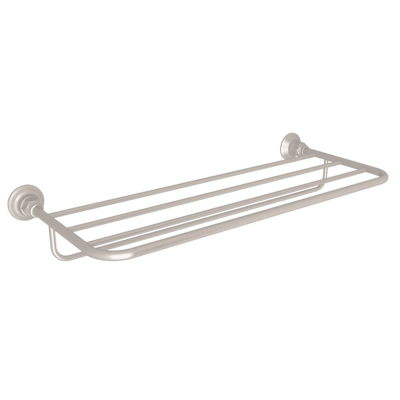 House of Rohl ROT10STN Wall Mount Hotel Style Towel Shelf