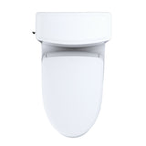 TOTO MW6264736CEFGA#01 WASHLET+ Aimes One-Piece Toilet with Auto Flush S7A Bidet Seat, Cotton White