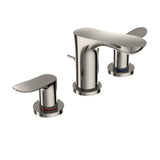 TOTO TLG01201U#PN GO Series Two Handle Widespread Bathroom Sink Faucet with Drain Assembly, Polished Nickel