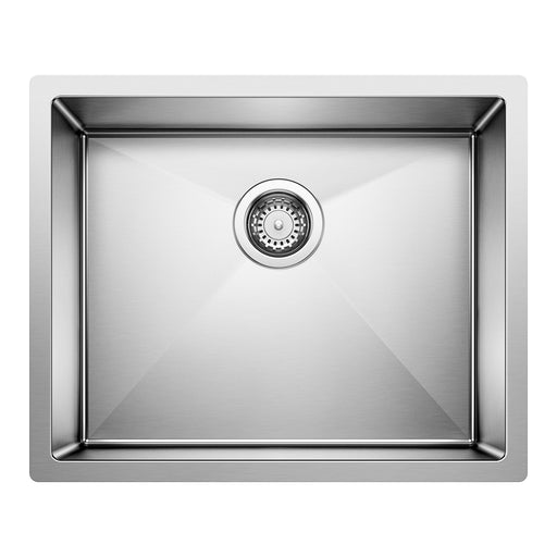 Blanco 516223 Precision R10 22" Single Bowl Undermount Stainless Steel Kitchen Sink