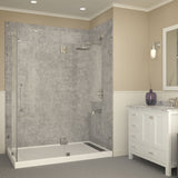 ANZZI SB-AZ012WR Field Series 60" x 36" Shower Base in White