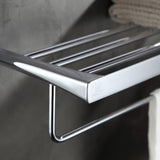 ANZZI AC-AZ058 Caster 3 Series Towel Rack in Polished Chrome