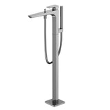 TOTO TBG07306U#CP GE Single-Handle Free Standing Tub Filler with Handshower, Polished Chrome