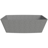 ALFI Brand ABCO71TUB 71" Solid Concrete Rectangular Freestanding Bathtub