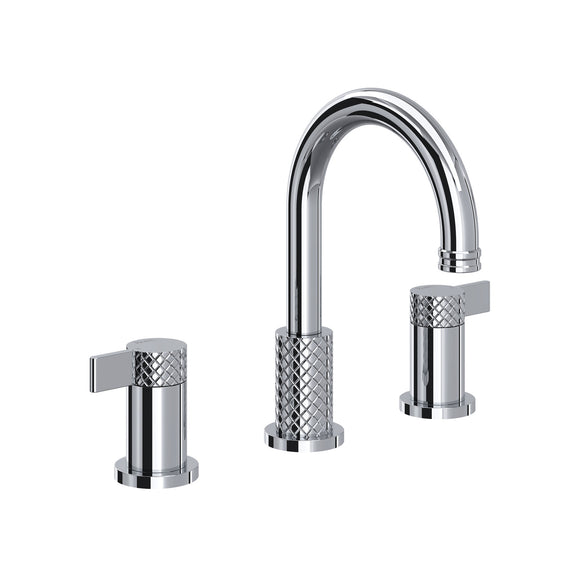 House of Rohl TE08D3LMAPC Tenerife Widespread Bathroom Faucet with C-Spout