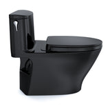 TOTO MS642124CUF#51 Nexus 1G One-Piece Elongated Universal Height Toilet with SoftClose Seat, Ebony