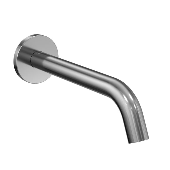 TOTO Helix Wall-Mount ECOPOWER 0.35 GPM Touchless Bathroom Faucet, 20 Second On-Demand Flow, Polished Chrome - T26L32E#CP