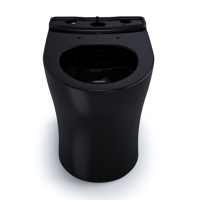 TOTO CT446CEFNT40#51 Aquia IV Elongated Skirted Toilet Bowl, WASHLET+ Ready, Ebony