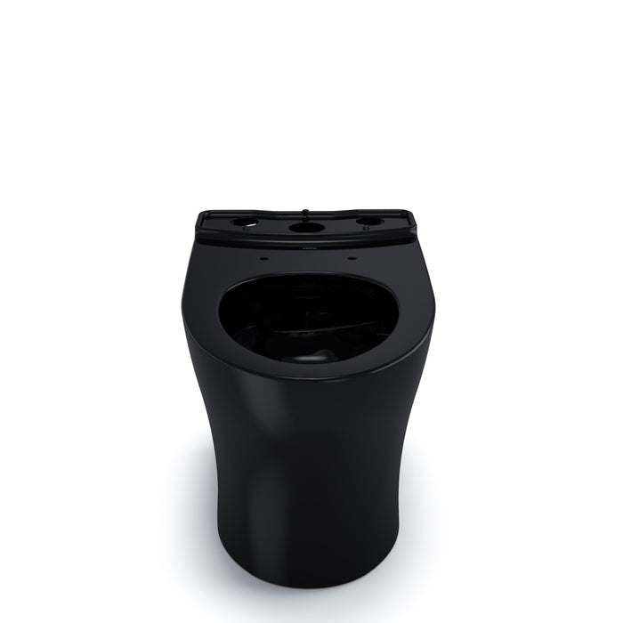 TOTO CT446CENT40#51 Aquia IV WASHLET+ Elongated Skirted Toilet Bowl, Ebony