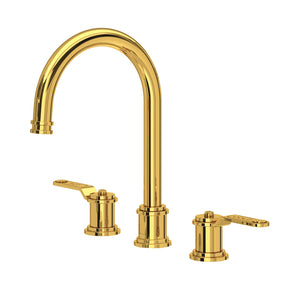 House of Rohl U.AR08D3HTULB Armstrong Widespread Bathroom Faucet with C-Spout