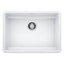 Blanco 442542 Precis SILGRANIT 25" ADA Single Bowl Undermount Kitchen Sink - White
