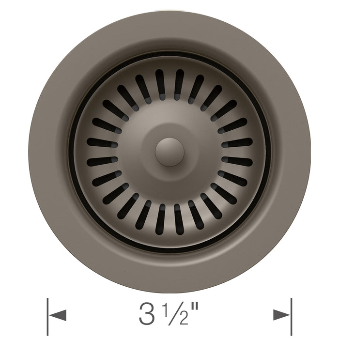 Blanco 203441 Color-Coordinated Metal Basket Strainer - Volcano Gray