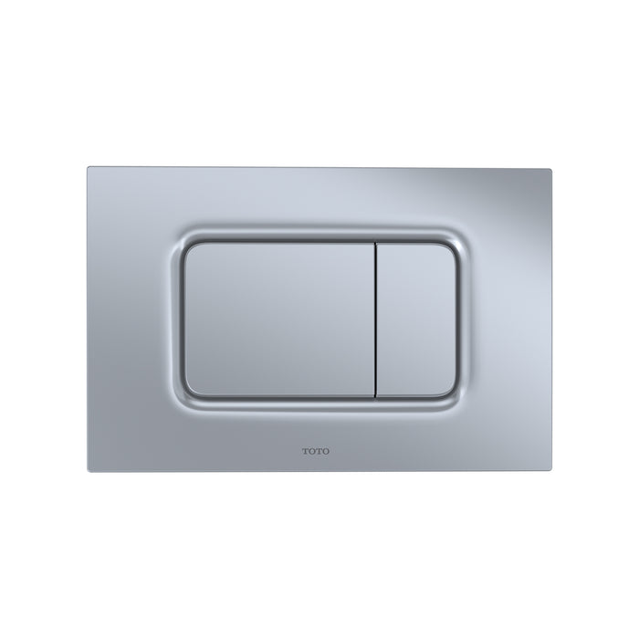 TOTO CWT449249CMFG#MS SP Wall-Hung Square Toilet and DuoFit In-Wall Dual-Flush Tank System