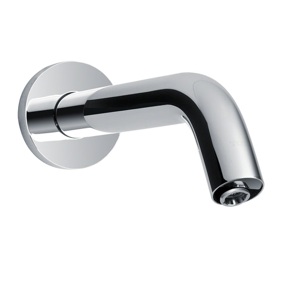TOTO Helix Wall-Mount ECOPOWER 0.35 GPM Electronic Touchless Sensor Bathroom Faucet with Thermostatic Mixing Valve, Polished Chrome - TEL133-D20ET#CP