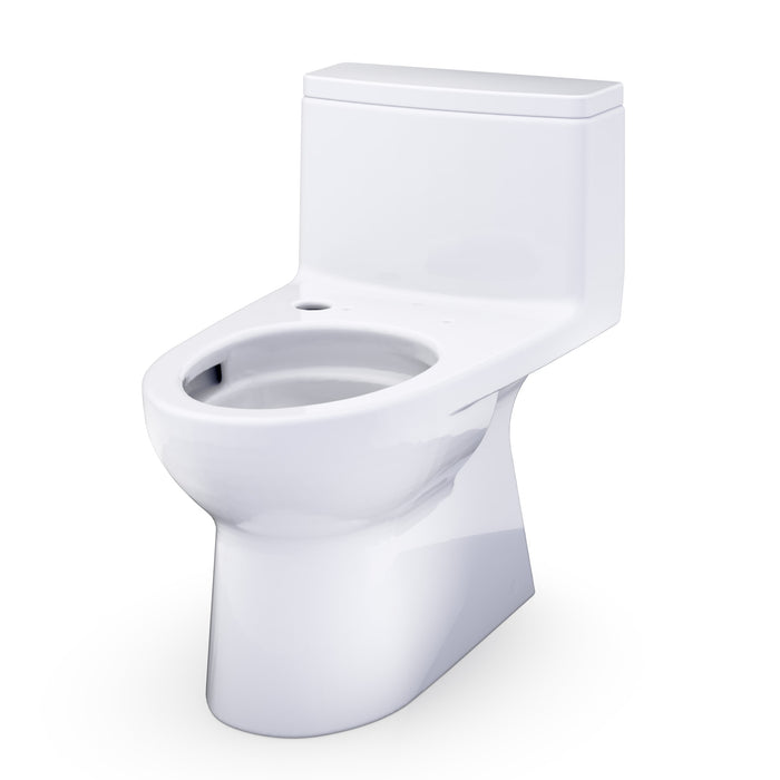 TOTO CST672CUFGAT40#01 Redington 1G One-Piece Elongated 1.0 GPF Universal Height Toilet in Cotton White