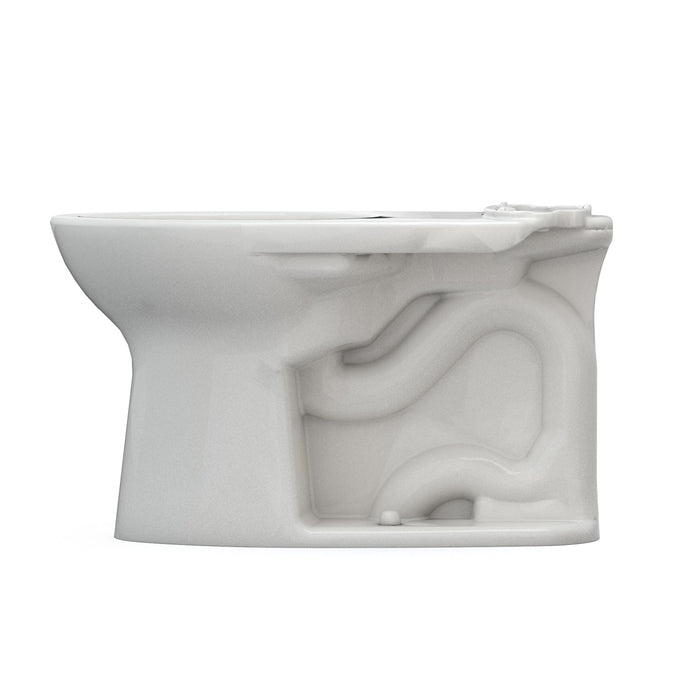 TOTO C776CEFG#11 Drake Elongated Universal Height Toilet Bowl with CeFiONtect, Colonial White