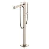 TOTO TBG08306U#BN GC Single-Handle Free Standing Tub Filler with Handshower, Brushed Nickel