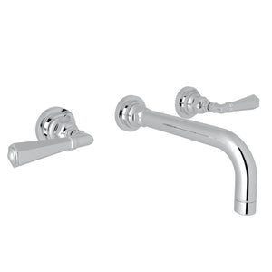 House of Rohl A2307LMAPCTO-2 San Giovanni Wall Mount Widespread Bathroom Faucet