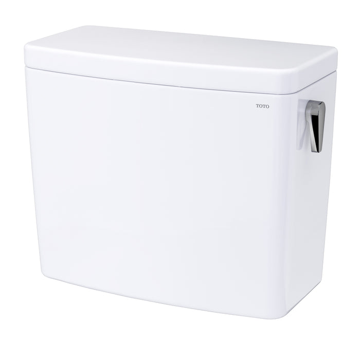 TOTO ST472UR#01 Glaston 1G 1.0 GPF Toilet Tank with Right-Hand Trip Lever, Cotton White