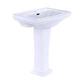 TOTO LPT780#01 Clayton Pedestal Bathroom Sink