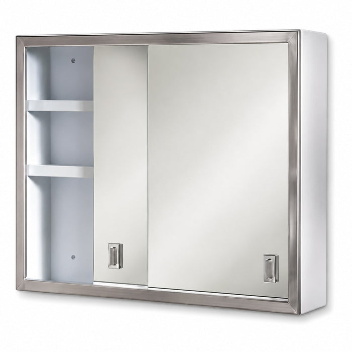 Rangaire Jensen B704850 Contempora 24" Surface Mount Sliding Mirror Medicine Cabinet