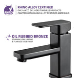 ANZZI L-AZ122ORB Naiadi Single Hole Single Handle Bathroom Faucet in Oil Rubbed Bronze