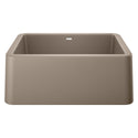 Blanco 402318 Ikon SILGRANIT 27" Single Bowl Apron-Front Farmhouse Sink - Truffle