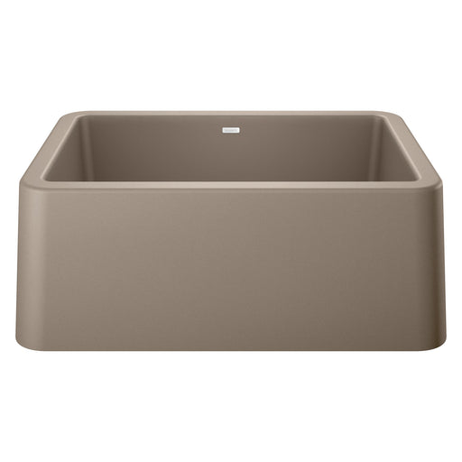 Blanco 402318 Ikon SILGRANIT 27" Single Bowl Apron-Front Farmhouse Sink - Truffle