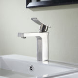 ANZZI L-AZ117BN Promenade Single Hole Single Handle Bathroom Faucet in Brushed Nickel