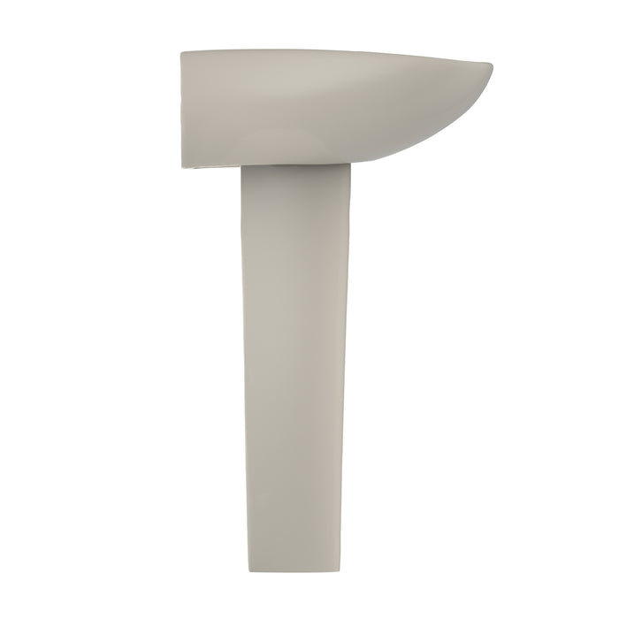 TOTO LPT242.8G#03 Prominence Oval Basin Pedestal Bathroom Sink for 8 inch Center Faucets, Bone