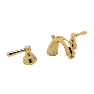 House of Rohl A2707LMIB-2 Verona C-Spout Widespread Bathroom Faucet