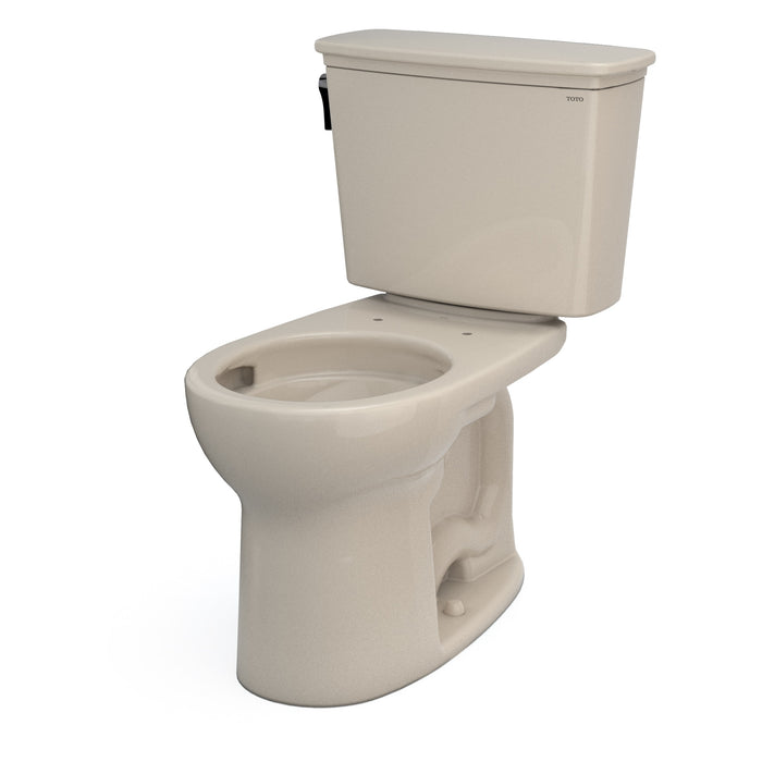 TOTO CST785CEFG#03 Drake Transitional Two-Piece Round 1.28 GPF Universal Height Toilet, Bone