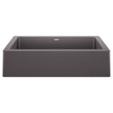 Blanco 526539 Vintera SILGRANIT 30" Single Bowl Apron-Front Farmhouse Sink - Cinder