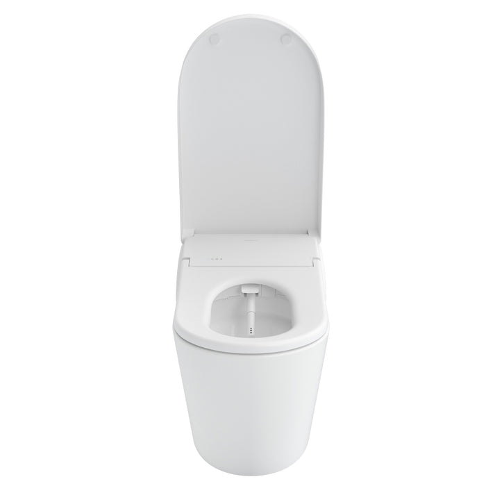 TOTO MS8732CUMFG#MW NEOREST LS Dual Flush 1.0 or 0.8 GF Integrated Bidet Toilet, Matte White