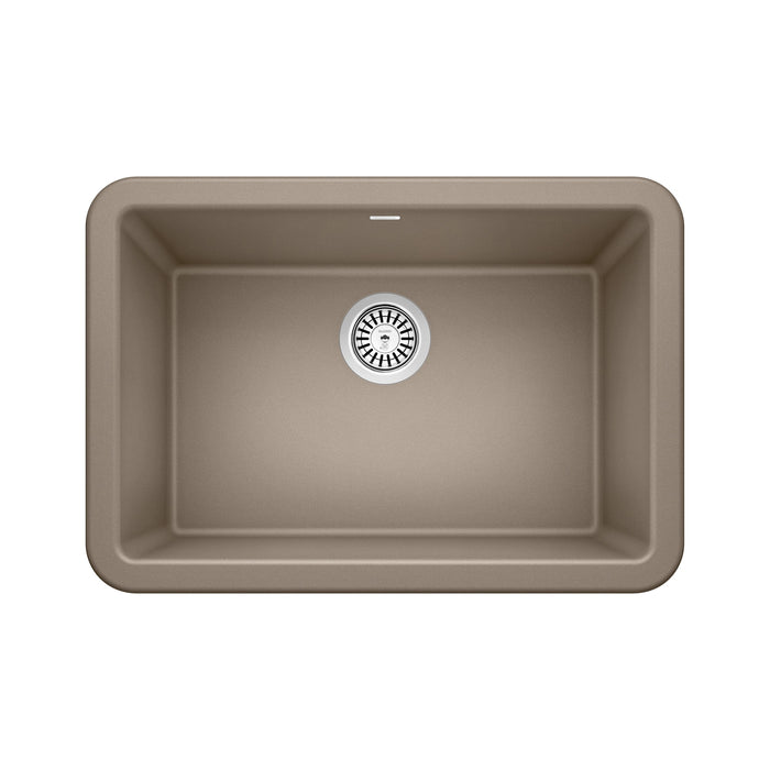 Blanco 402318 Ikon SILGRANIT 27" Single Bowl Apron-Front Farmhouse Sink - Truffle