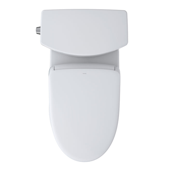 TOTO MW4744736CUFGA#01 WASHLET+ Vespin II 1G Two-Piece Toilet with Auto Flush WASHLET+ S7A Bidet Seat, Cotton White