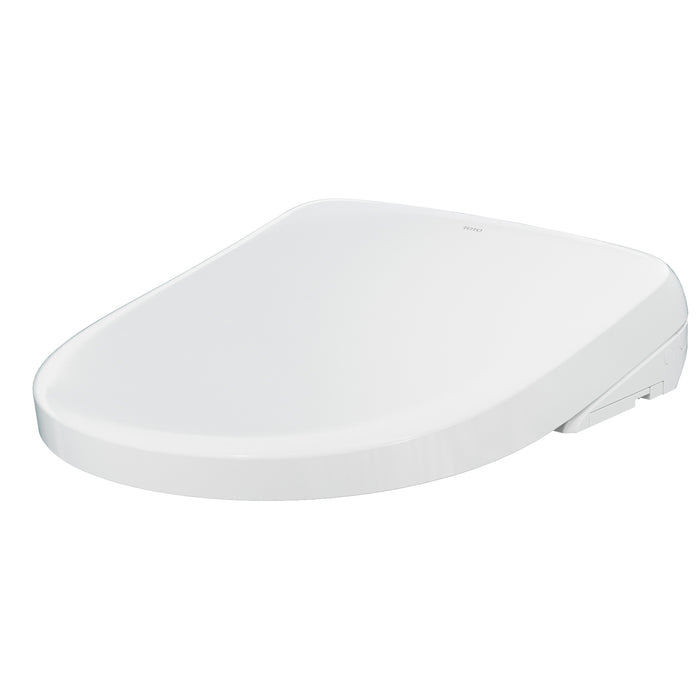 TOTO SW4735#01 Washlet S7A Electronic Bidet Toilet Seat, Contemporary Lid, Round, Cotton White